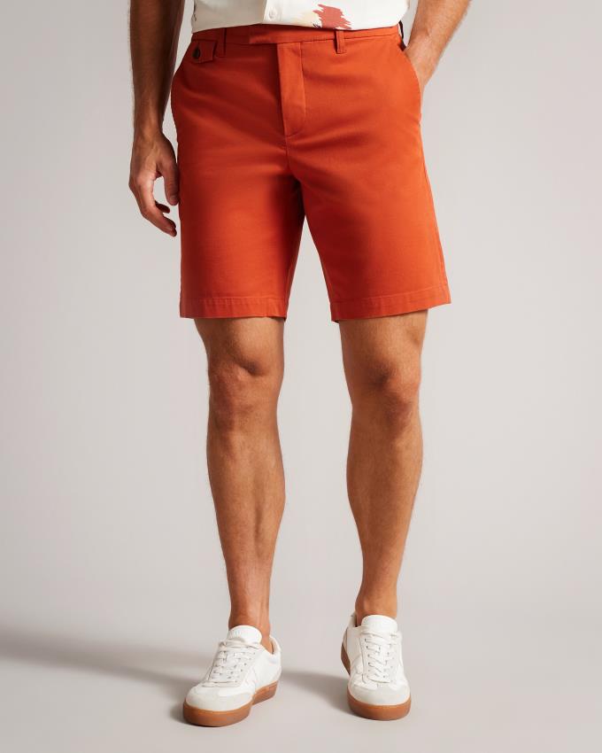 Short Ted Baker Chino Rouge Homme | BIJ-48292541